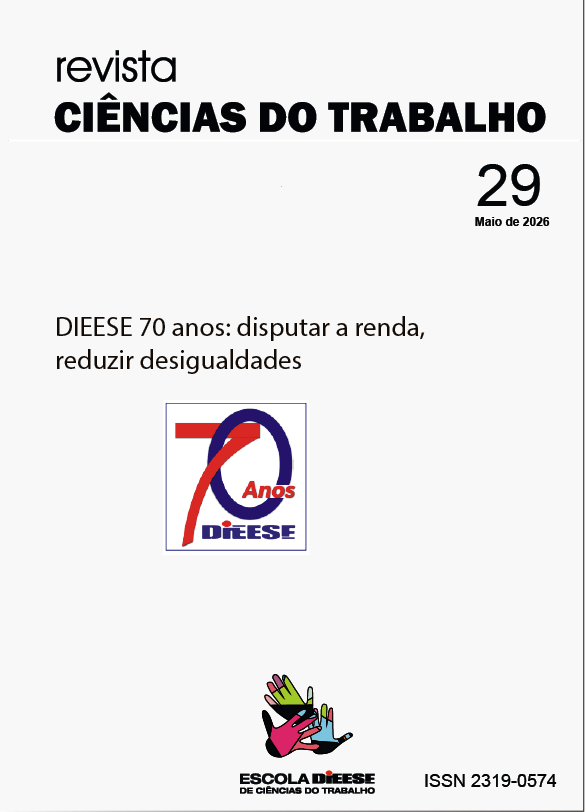 					Visualizar n. 29 (2026): Dieese 70 anos: disputar a renda, reduzir desigualdades
				
